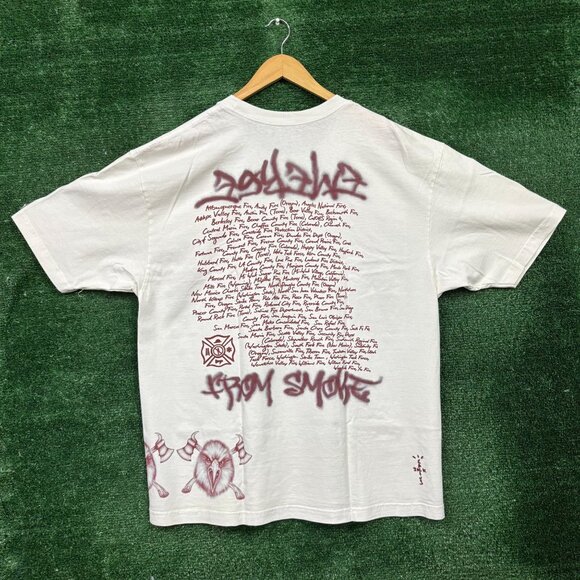 Travis Scott x LAFD Wildfire Fund Cactus Jack Charity Hip-Hop T-Shirt XL - Picture 3 of 4